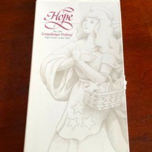 Longaberger "Hope" Cookie Mold from 1994